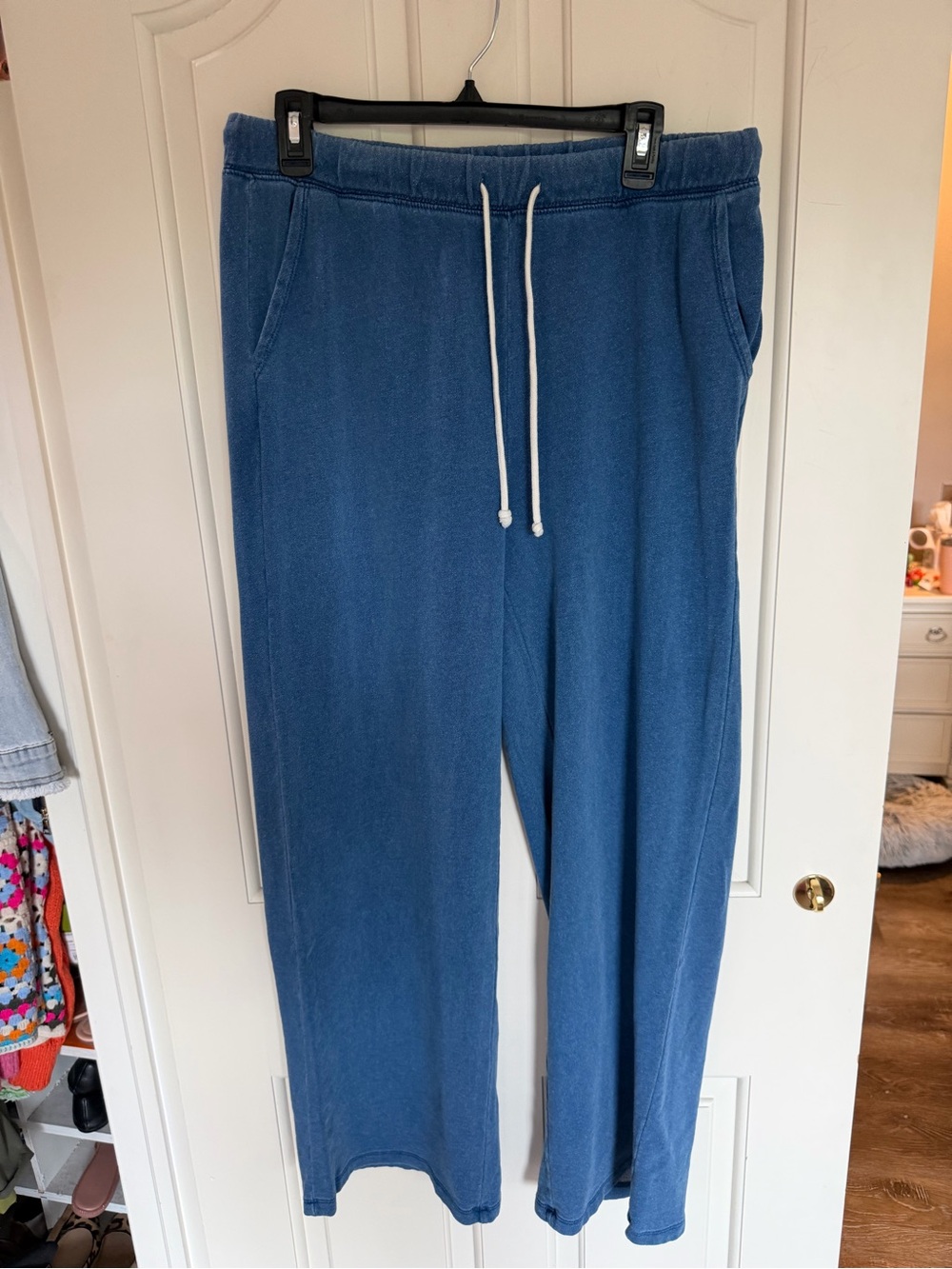 Z Supply Blue Women’s Drawstring Sweatpants